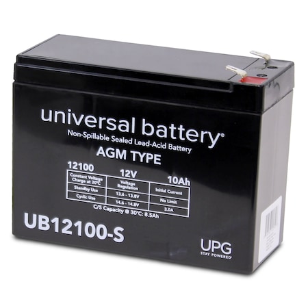 Upg Sealed Lead-Acid Battery, 12V, Lead Acid Chemistry D5719
